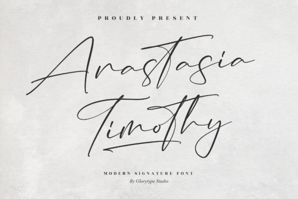 Anastasia Timothy Font for Elegant Digital Branding