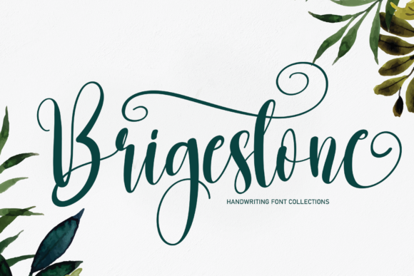 Brigestone Script Font for Standout Campaign Typography