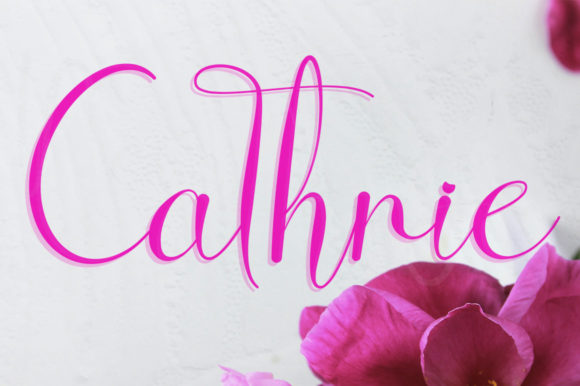 Cathrie Script Font for Elegant Brand Identity
