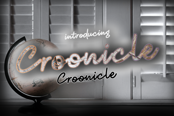 Croonicle: A Bold Script Handwritten Font for Makers