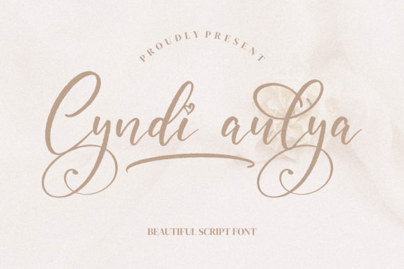 Cyndi Aulya: A Premium Script Handwritten Font for Real Branding