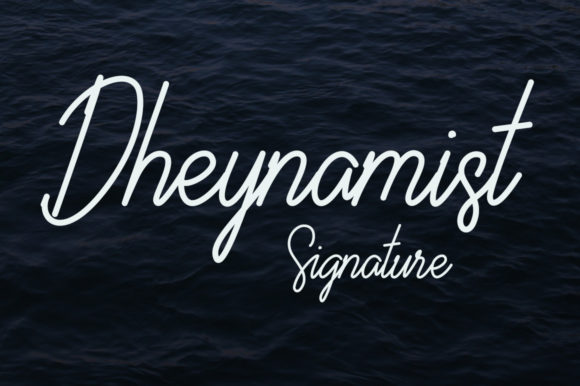 Dheynamist: A Simple Monoline Script Font for Clear Campaign Messaging