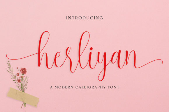 Herliyan: A Script Handwritten Font for Thoughtful Editorial Design