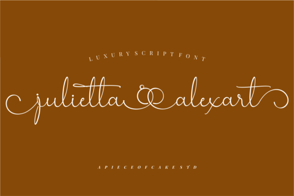 Julietta Alexart: Elegant Script Handwritten Font for Designers