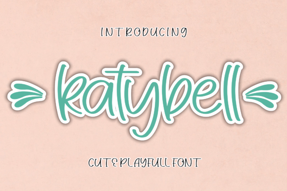 Katybell Handwritten Font for Quotes and Teaching Materials