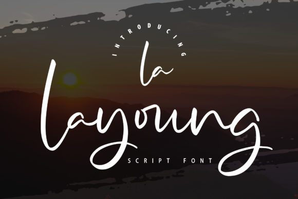 La Layoung Script Font for Elegant Branding