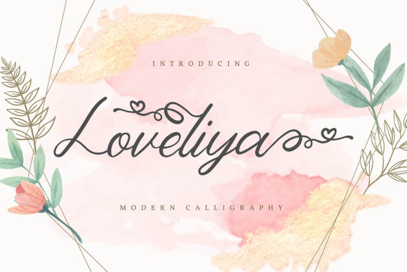 Loveliya: An Elegant Script Font for Modern Brand Identity