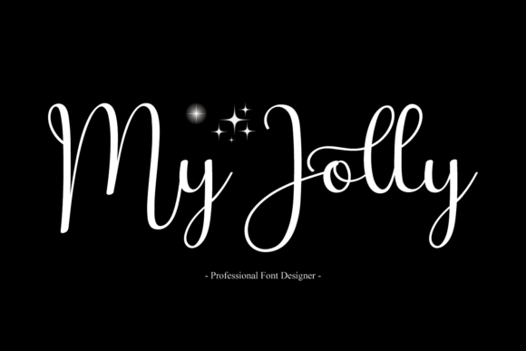 My Jolly: A Flowing Script Font for Thoughtful Editorial Design