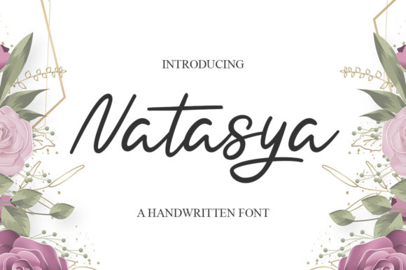 Natasya: A Premium Script Handwritten Font for Scroll-Stopping Brand Content