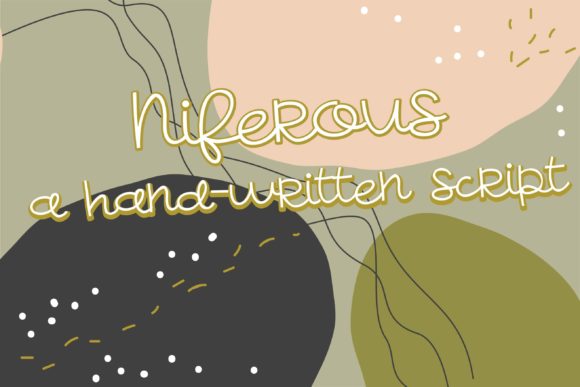 Niferous: A Youthful Script Handwritten Font for Clear, Confident Campaigns