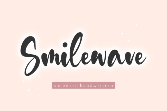 Smilewave: A Refined Script Handwritten Font for Elegant Campaigns