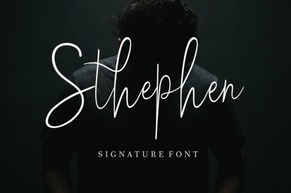 Sthephen Font: Elegant Script Handwritten Typeface for Digital Brands