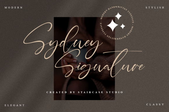 Sydney Signature Font for Handmade Creators