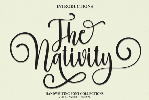 The Nativity Script Handwritten Font for Editorial Warmth
