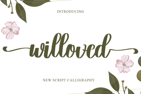 Willoved Script Font for Elegant Branding Projects