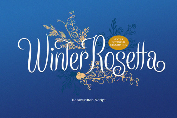 Winter Rosetta: A Script Handwritten Font for Warm, Thoughtful Typography